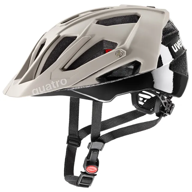 Uvex MTB-helm Quatro cc grijs
