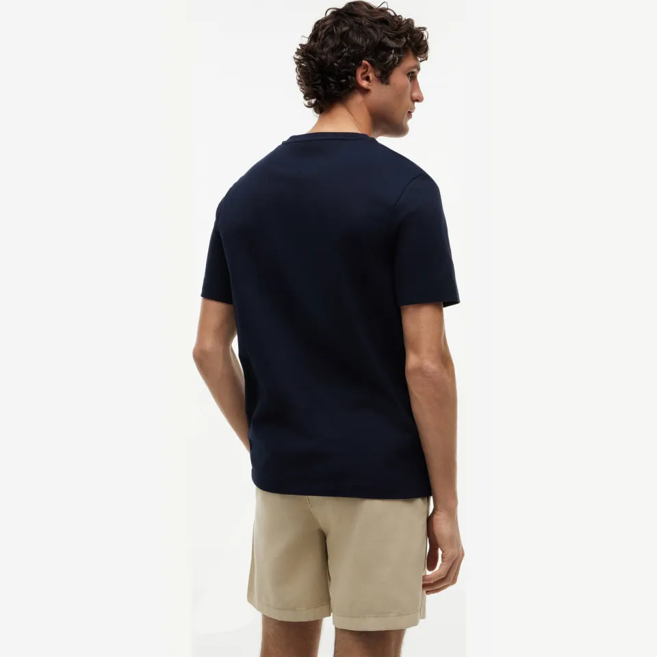 Tommy Hilfiger regular fit T-shirt ESSENTIAL donkerblauw blauw, foto 4