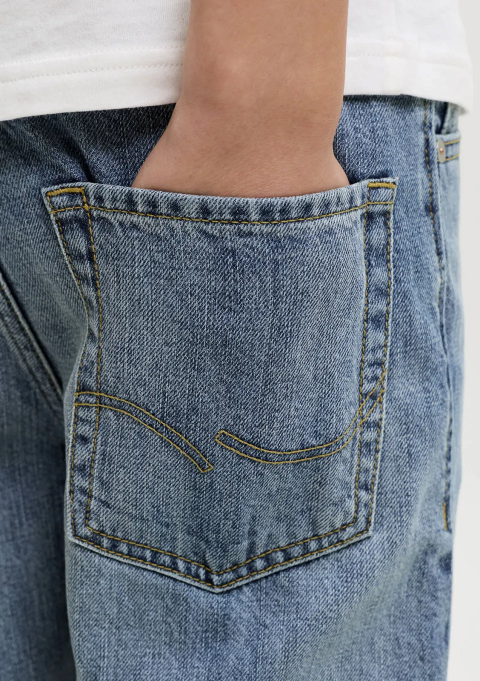 Jack & Jones JUNIOR baggy jeans - medium blue denim, foto 5