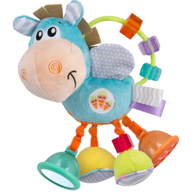 PLAYGRO Clip Clop Activeitenrammelaar Blauw