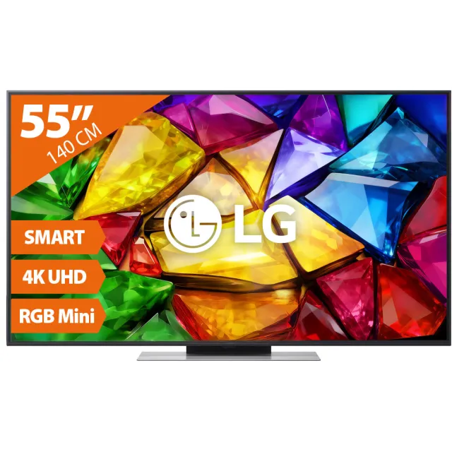 LG 55MRGB88B9B (2026) - 55 inch - RGB TV zwart, foto 2