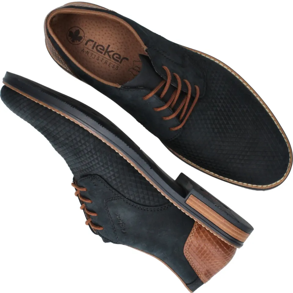 Rieker veterschoen blauw, foto 5