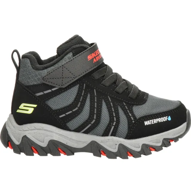 Skechers Rugged Ranger chunky sneakers zwart/rood