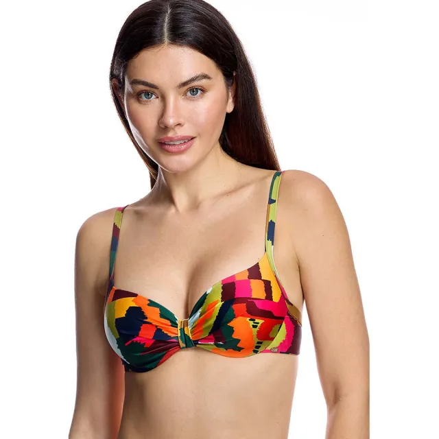 Ory W260124 gecupte bikinitop veelkleurig