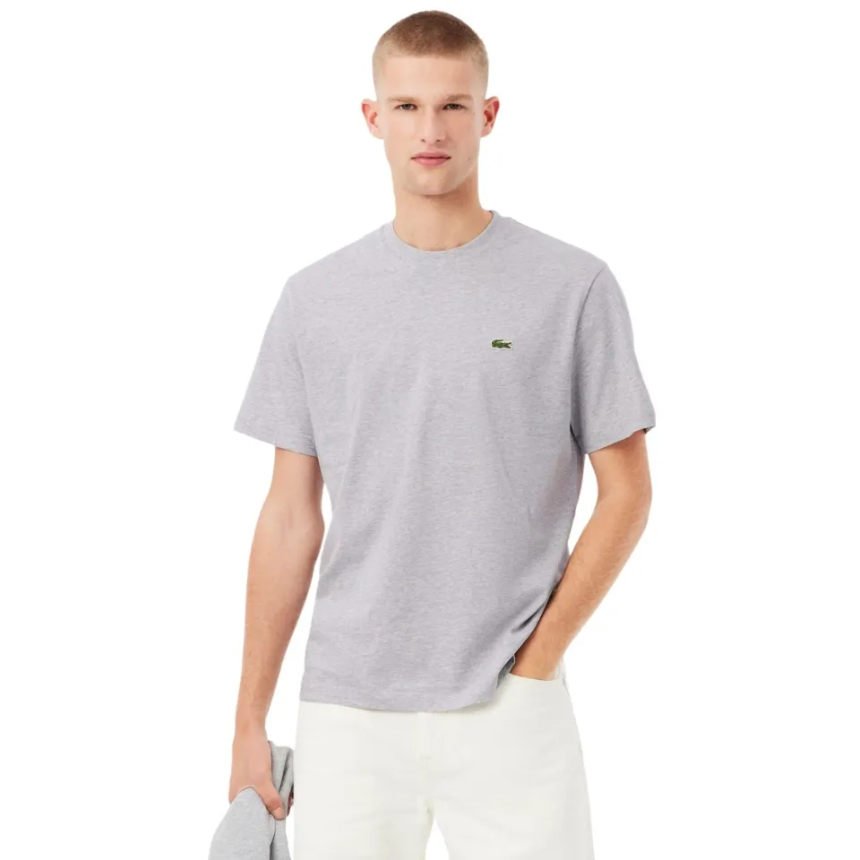 Lacoste T-shirt Lacoste T-Shirt Grijs Grijze heide