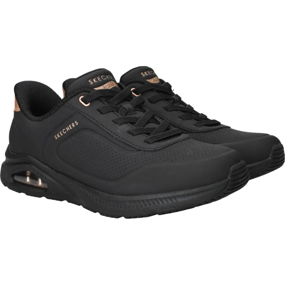 Skechers Arch Fit Uno sneaker zwart, foto 3