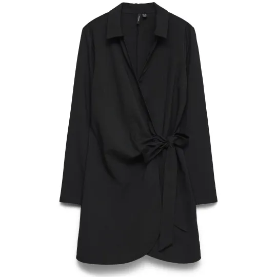 Vero Moda korte wikkeljurk - zwart, foto 2