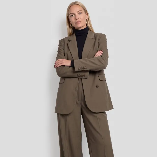 Notre-V Broek Nv-irina Khaki