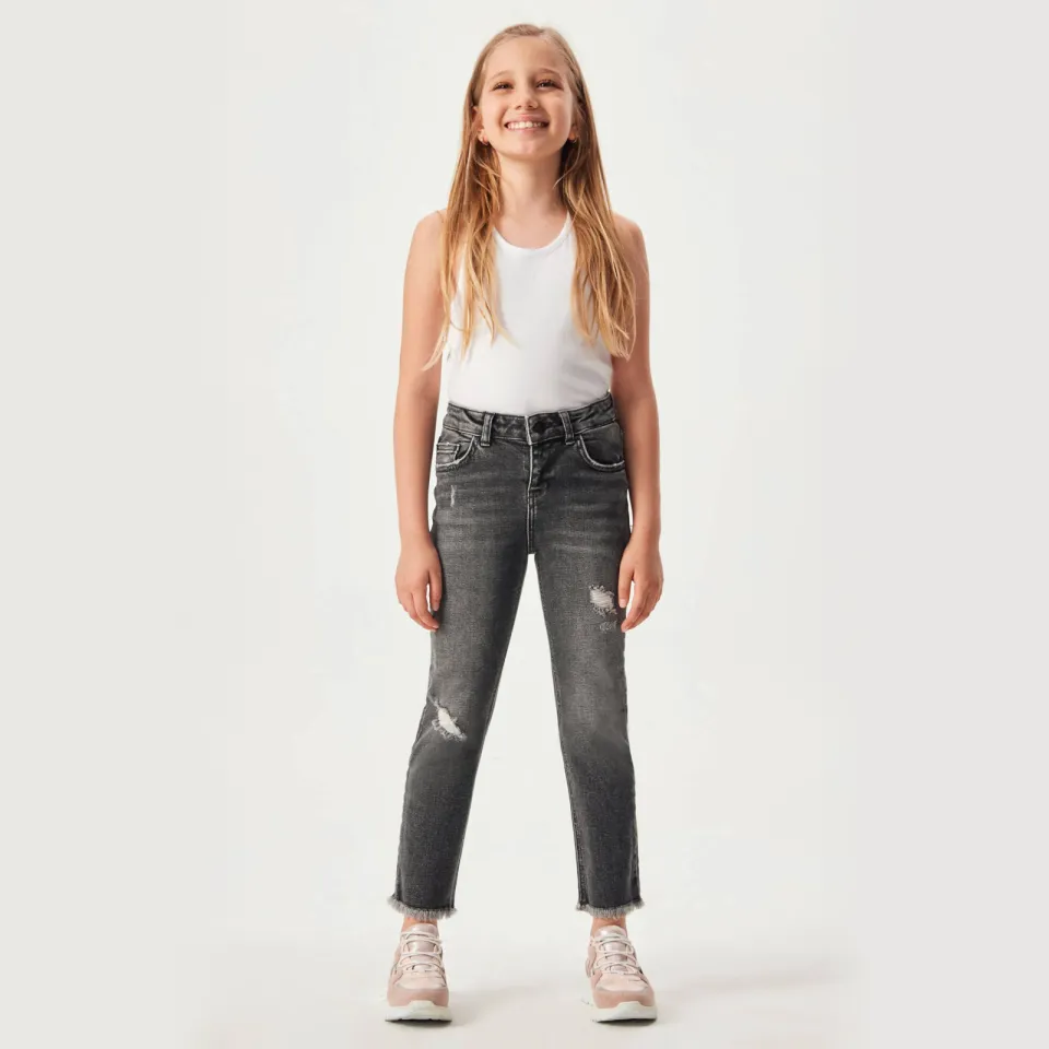 LTB straight jeans regular waist grijs, foto 3