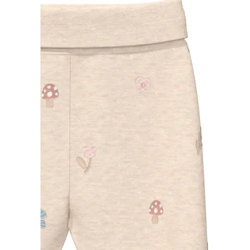 s.Oliver katoenen babybroek met print beige, foto 4