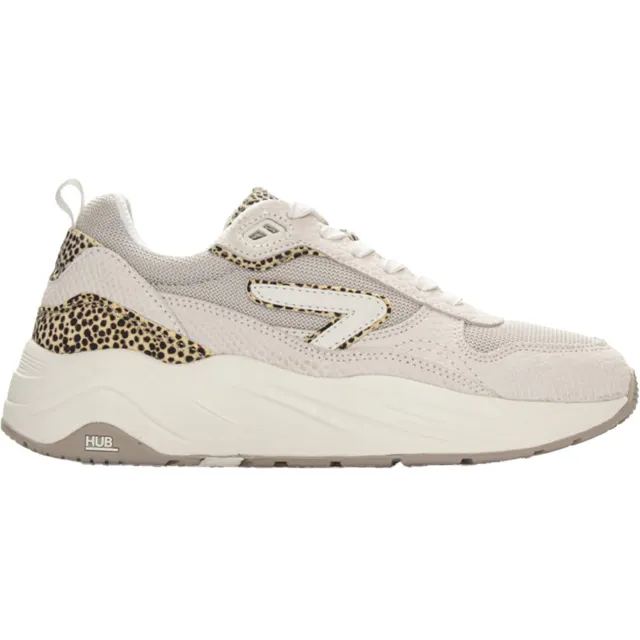 Hub Glide chunky sneakers beige/panter