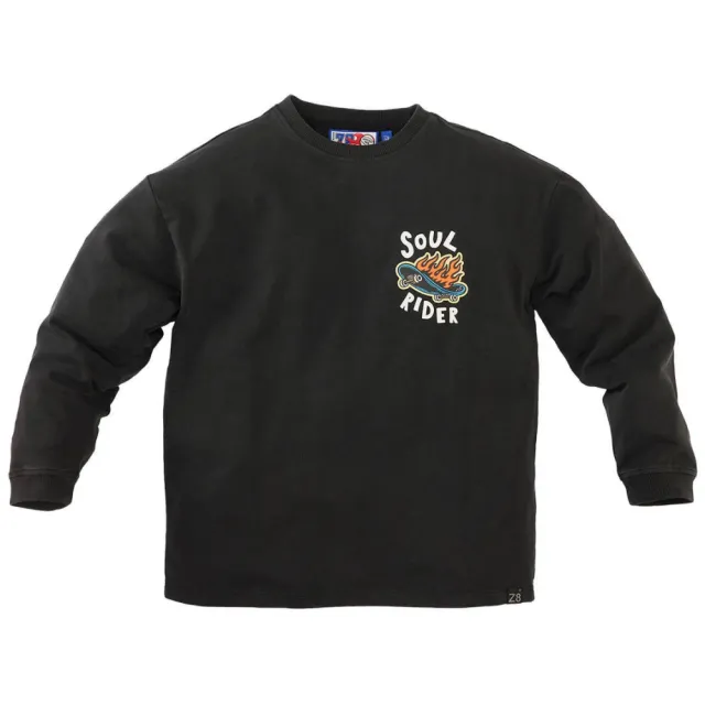 Z8 kids Ender longsleeve zwart, foto 2