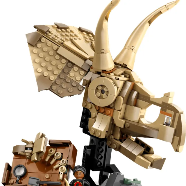 Lego Jurassic World Dinosaurusfossielen Triceratops Schedel 76969