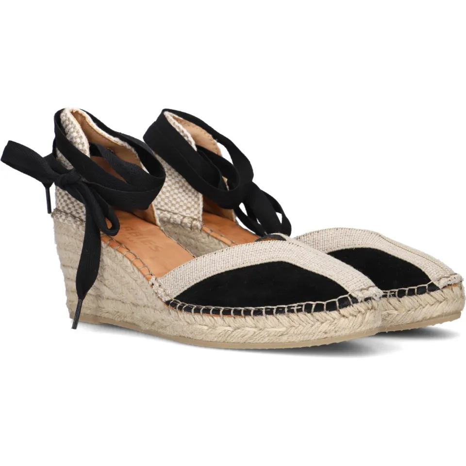 Shabbies Amsterdam Kaila Ki Seven espadrille zwart, foto 5