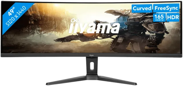 Iiyama G-Master GCB4580DQSN-B1 curved gamingmonitor zwart