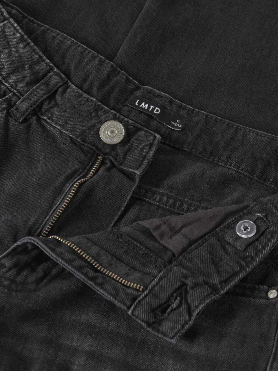 LMTD NLMBEX loose fit jeans - zwart, foto 6
