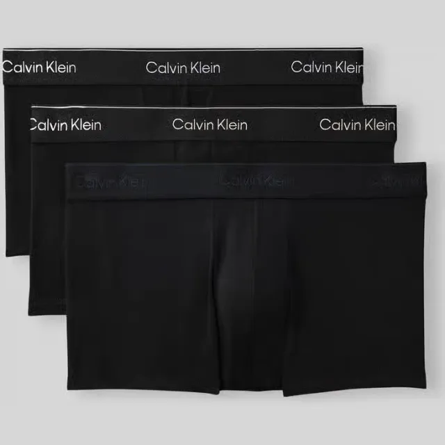 Calvin Klein Low Rise Trunk boxershorts zwart 3-pack, foto 2
