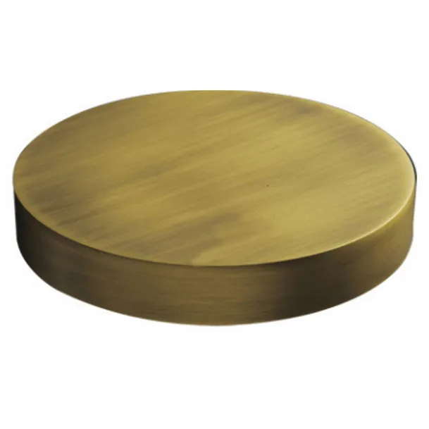Bellezza Bagno ClipOn inbouw hoofddouche rond 34 cm geborsteld goud