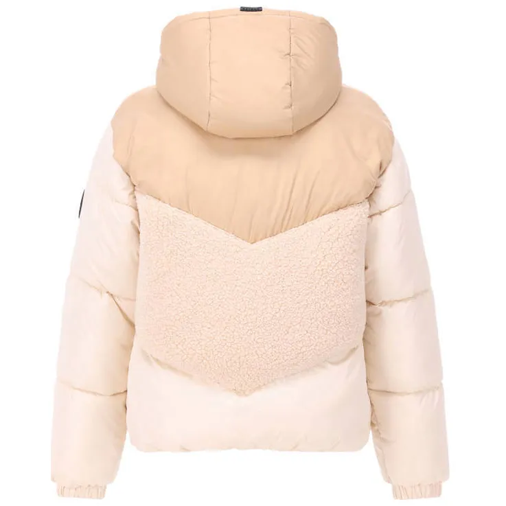 Retour Jeans gewatteerde teddy winterjas beige, foto 5