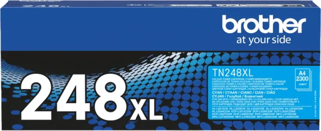 Brother TN248XLC Cyan Toner Cartridge cyaan