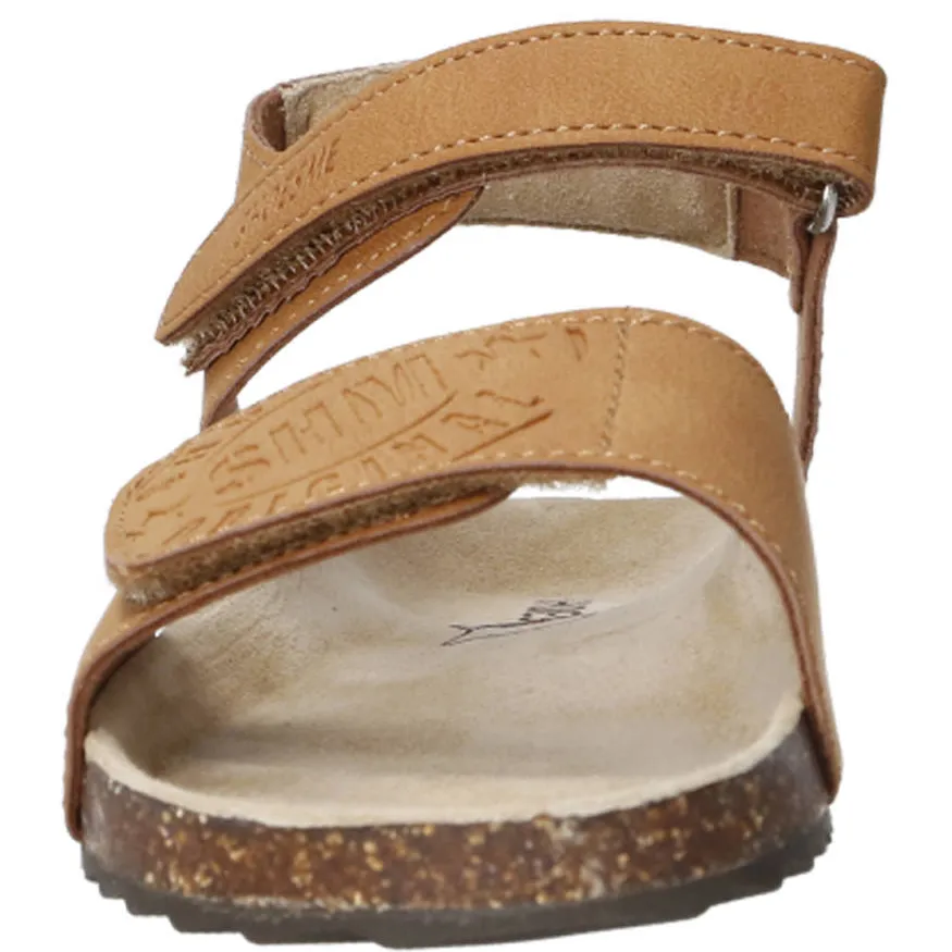 Shoesme leren sandalen cognac, foto 4