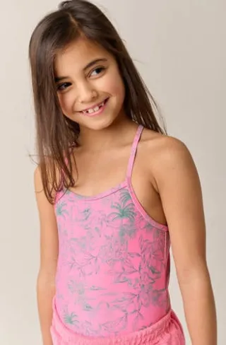 Tumble 'n Dry badpak met all over print roze, foto 5