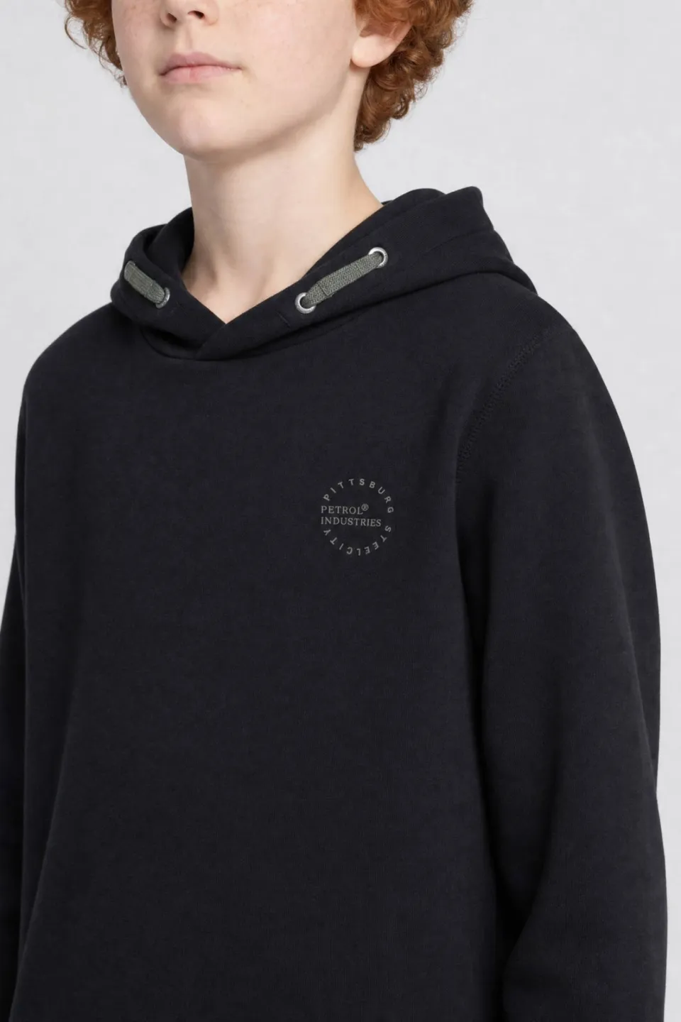 Petrol Industries rechtvallende hoodie - zwart, foto 6