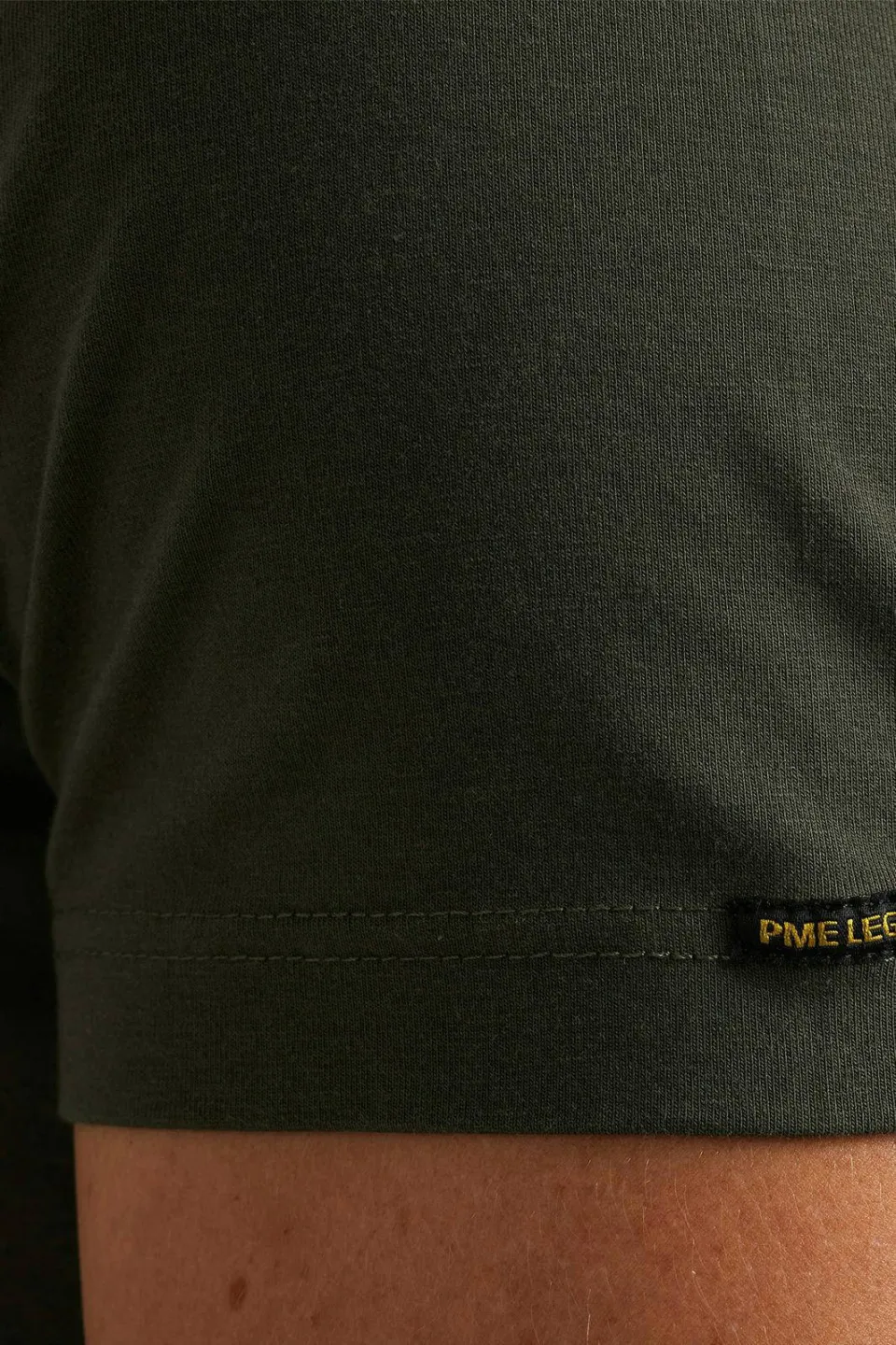 PME Legend t-shirt donkergroen beluga, foto 5