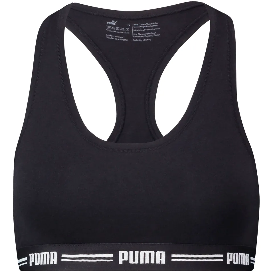 Puma niet-voorgevormde bh top zwart, foto 2