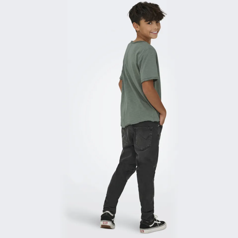 Only & Sons Junior T-shirt donkergrijs, foto 5