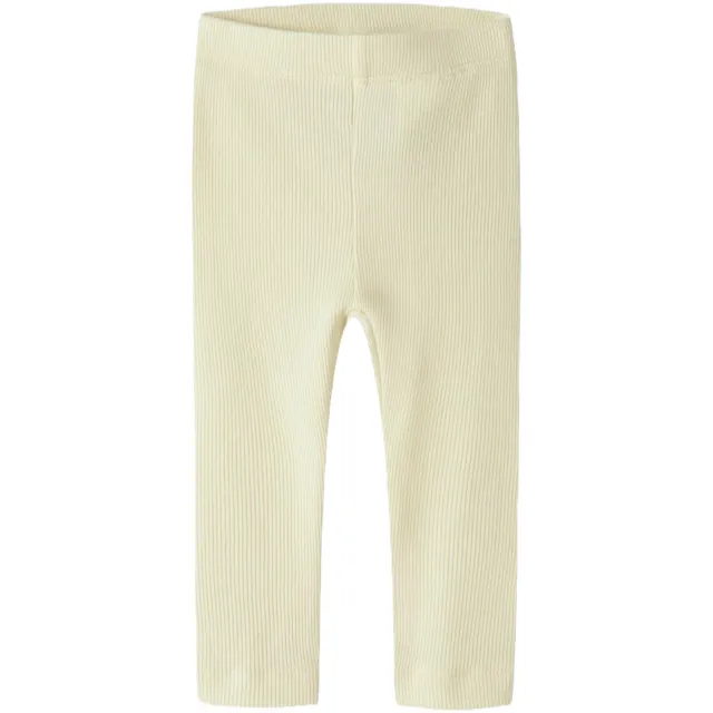 NAME IT baby skinny babybroek lichtgeel