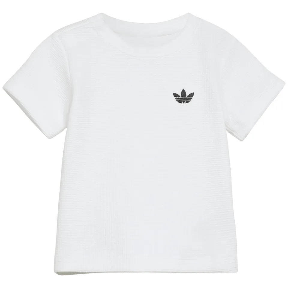 Adidas Originals T-shirt en short set - wit, foto 2