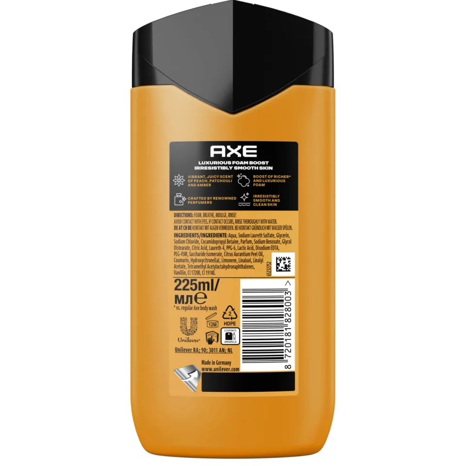 Axe Fine Fragrance Collection Peach Infusion douchegel, foto 7