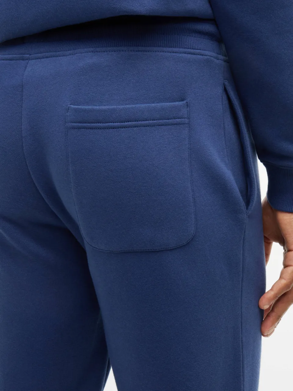 Tommy Jeans slim fit joggingbroek donkerblauw basic navy, foto 4