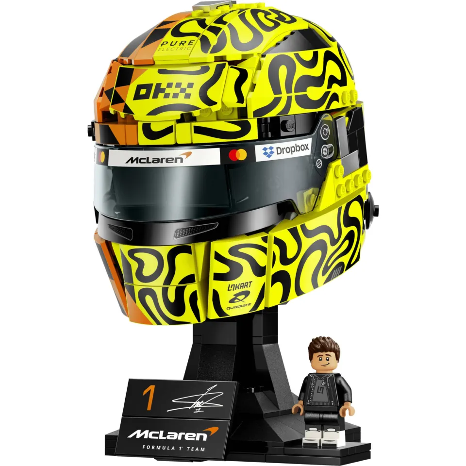 Lego Editions Formula 1 McLaren Mastercard F1 Team Helm van Lando Norris Set 43023, foto 6