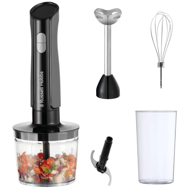Russell Hobbs Desire Matte Charcoal 3-in-1 staafmixer zwart