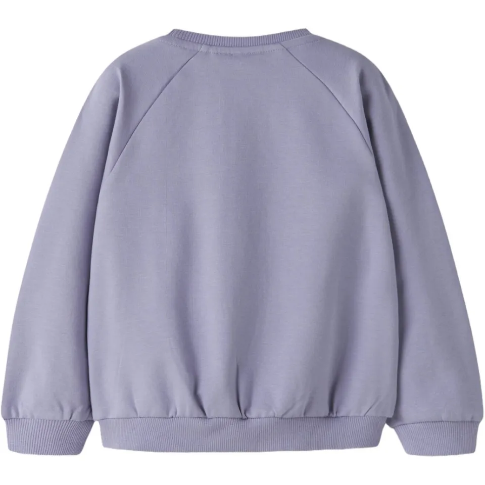 NAME IT MINI sweater met print - lila, foto 2