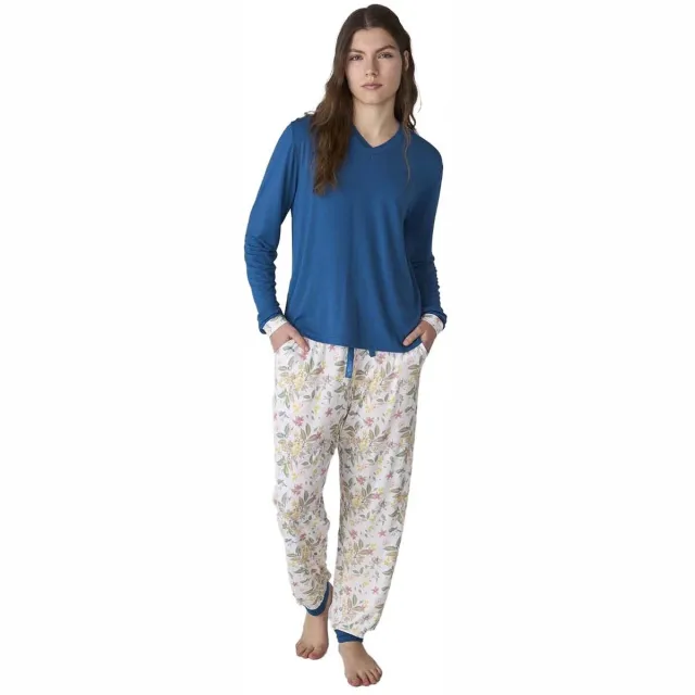 J&J Brothers JJBFP0400 pyjamaset blauw