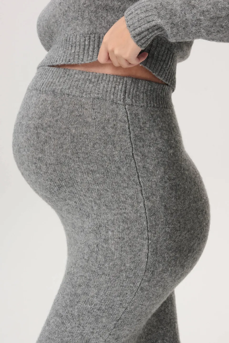 Noppies maternity midi jurk grijs, foto 3
