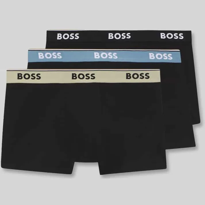 Boss Power Trunk boxershorts zwart 3-pack, foto 3