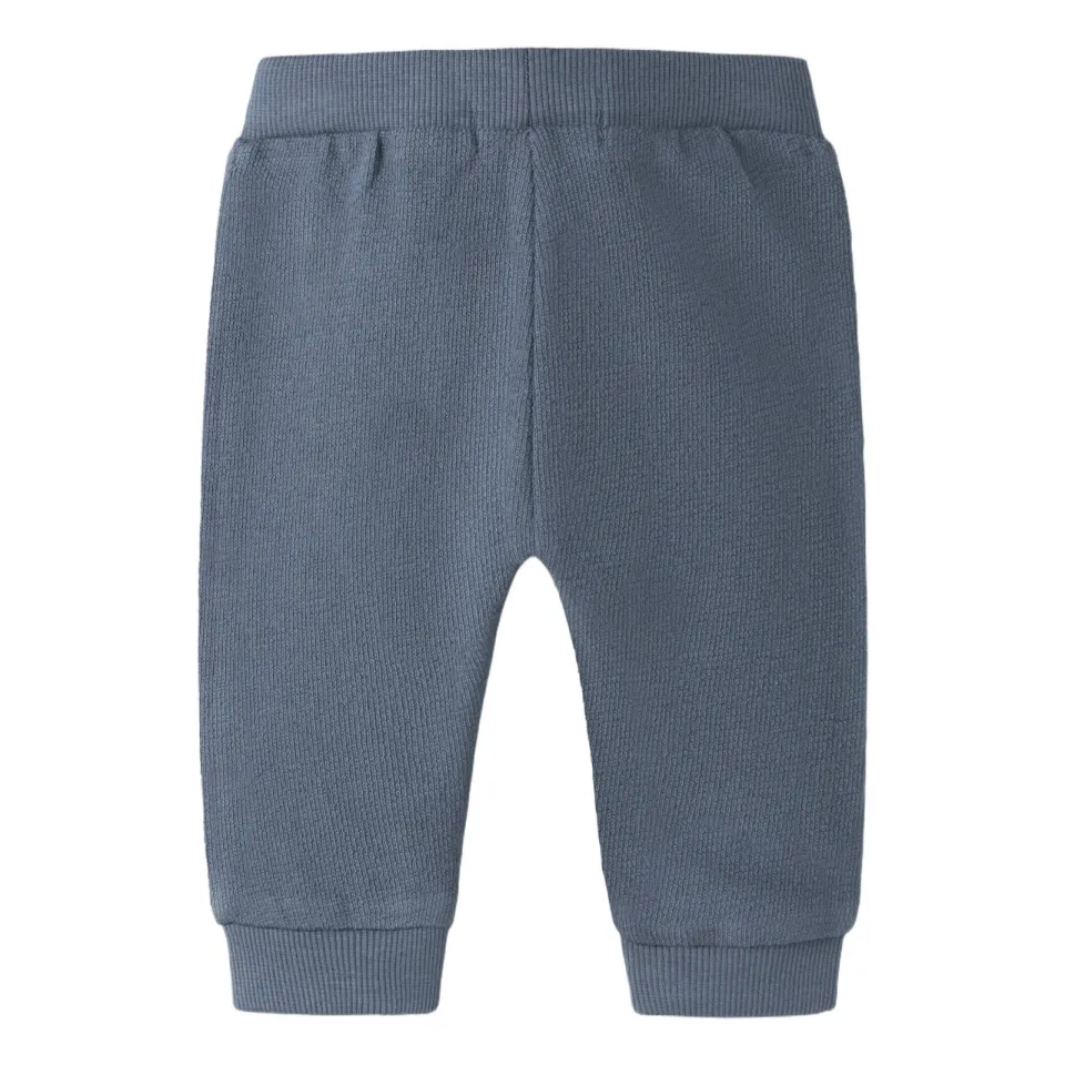 NAME IT BABY regular fit joggingbroek blauw, foto 2