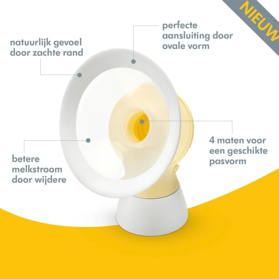 Medela Personal Fit Flex borstschildenset, 2 stuks, maat S (21 mm), foto 3