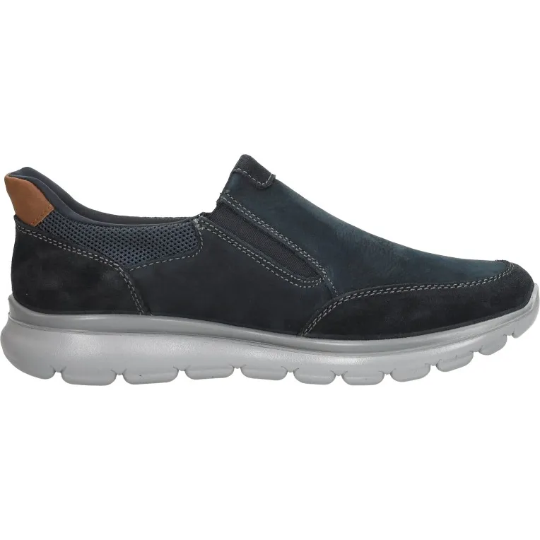 Sub55 Comfort Collection Sportief instappers donkerblauw blauw