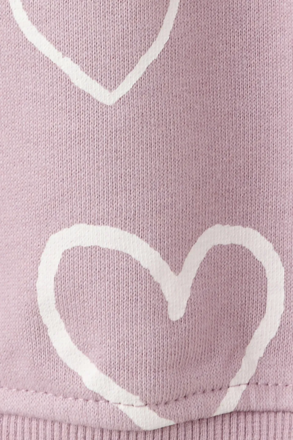 Mango Kids sweater met hartjes - lila, foto 7