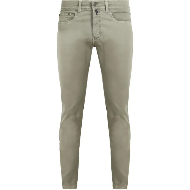 Pierre Cardin Lyon tapered fit jeans groen