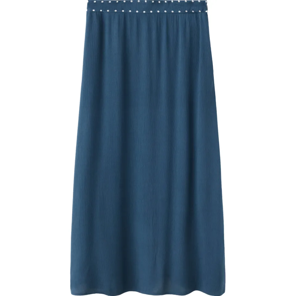 Mango maxi rok donkerblauw, foto 2
