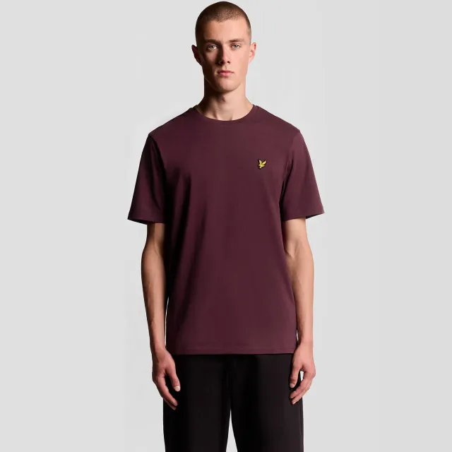 Lyle & Scott Robina t-shirt bordeauxrood Burgundy