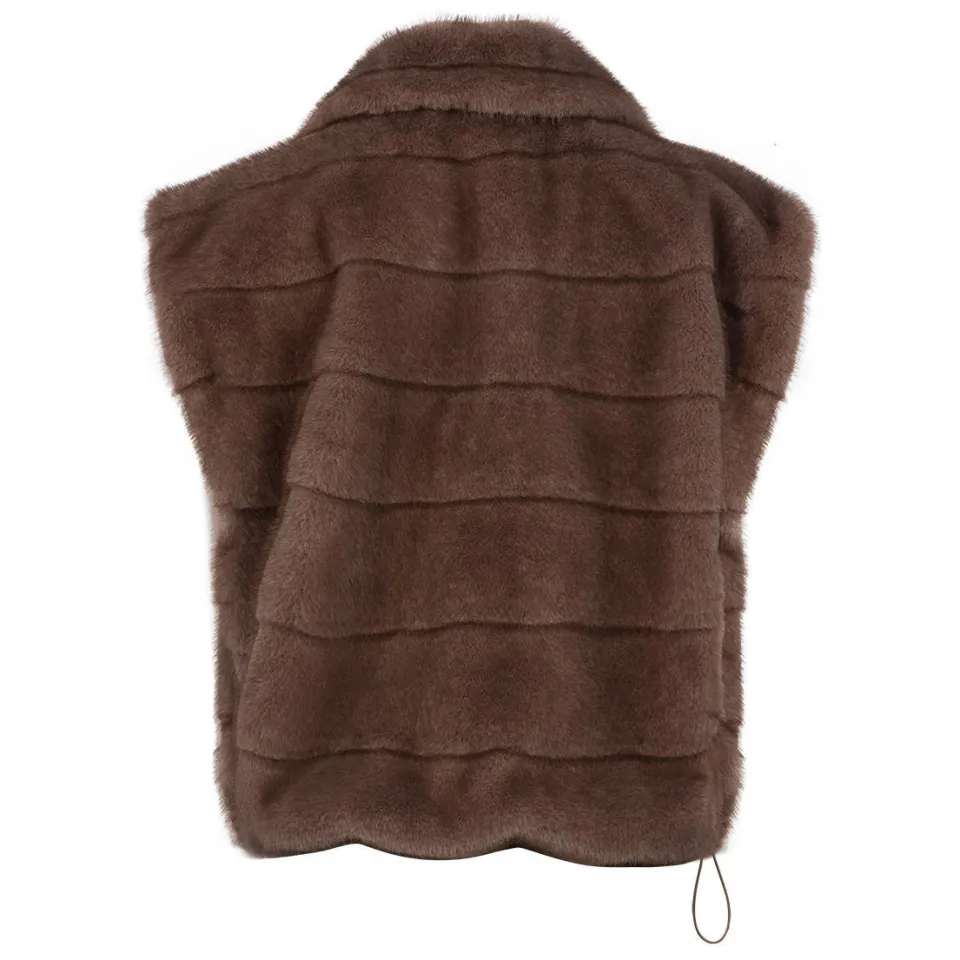 NUKUS gilet - bruin, foto 3