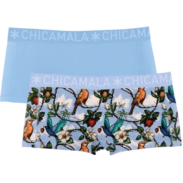 Muchachomalo Meisjes 2-pack Boxershorts Veelkleurig