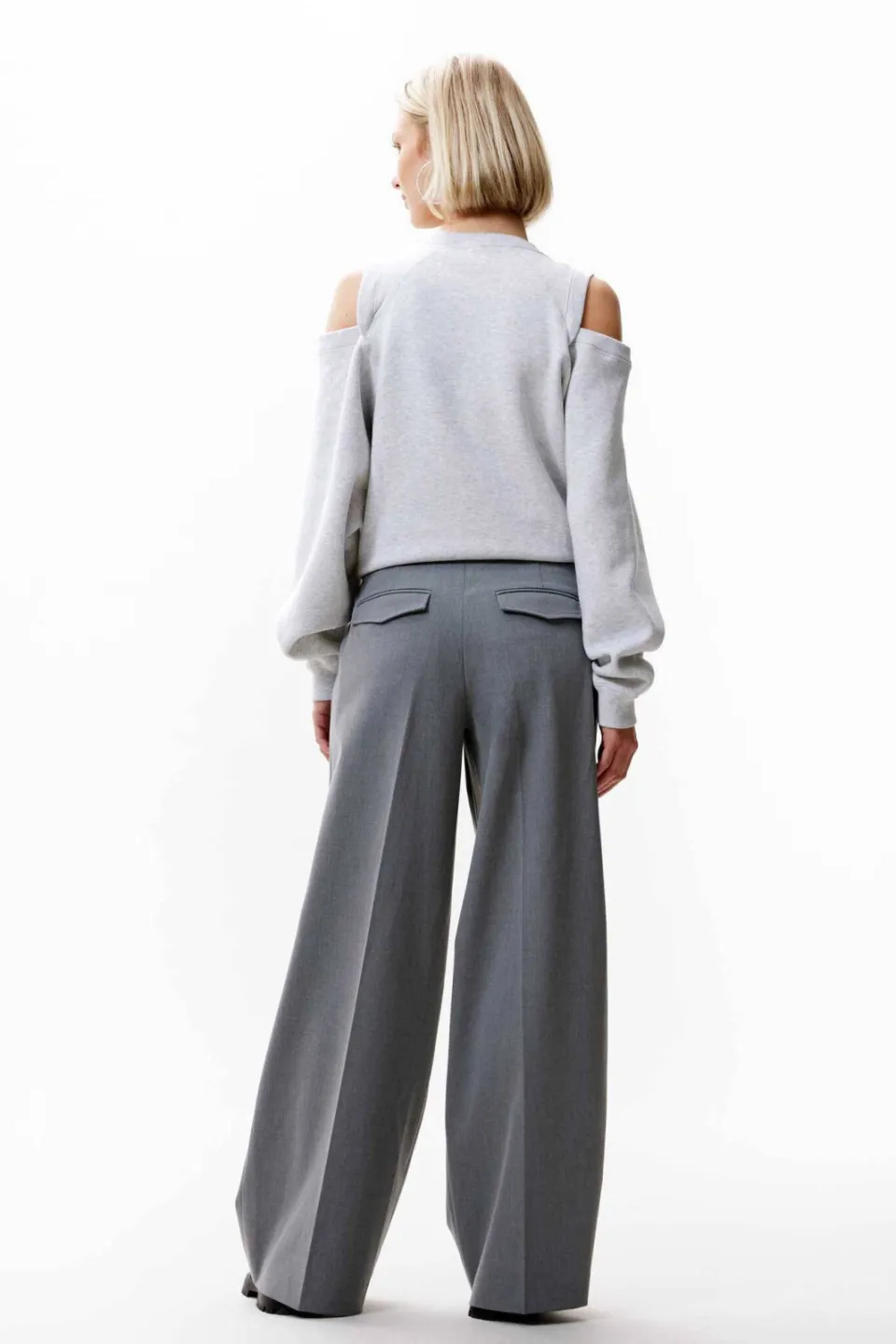 Catwalk Junkie sweater grijs melange, foto 5